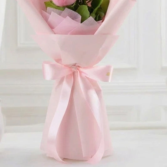 Aqua Pink Roses Rosy Blooms