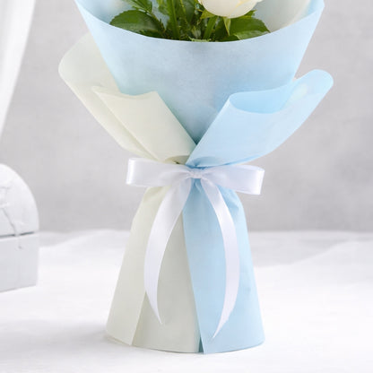 Elegant bouquet Of white rose