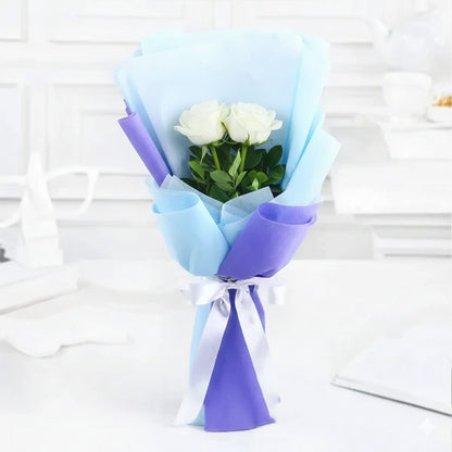 White Duo Rosy Whispers Of Love