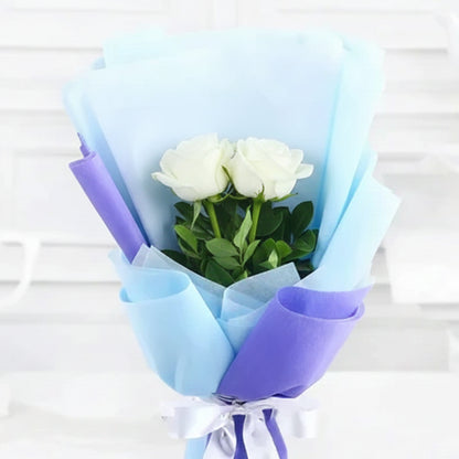 White Duo Rosy Whispers Of Love